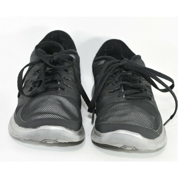 Nike Free 5.0 Flash Black Reflective Running Shoes 685169-001 (Women' Size US 6) - Picture 6 of 8
